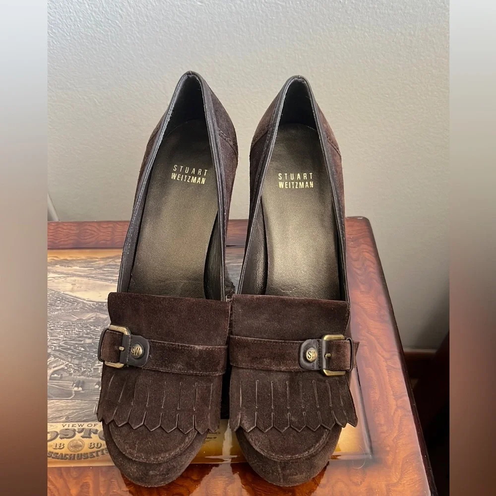 Stuart Weitzman shoes women Size 9M brown color - Picture 1 of 9